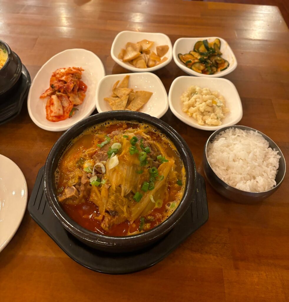 Gamjatang & Korean Fried Chicken Dinner