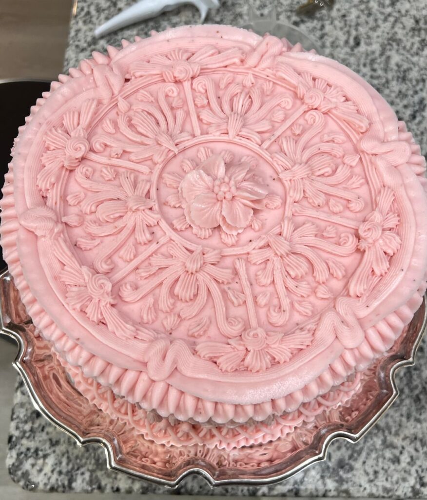 Strawberry Lemonade Cake 🍓🍋