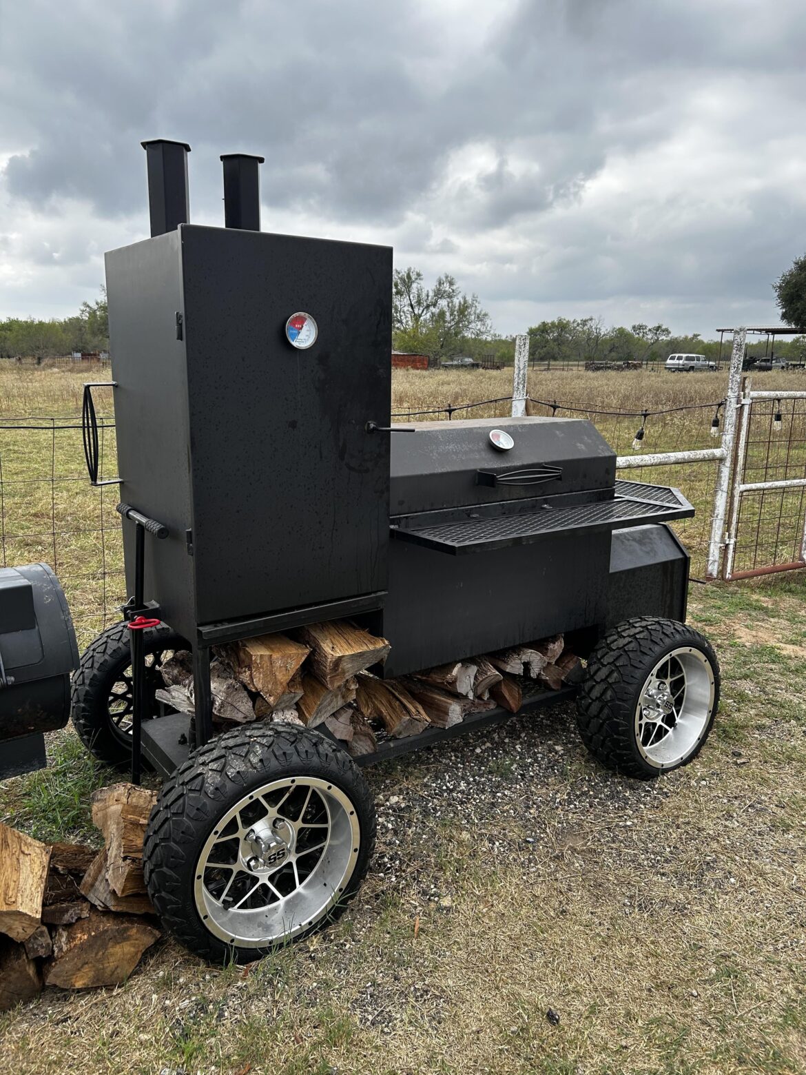 Smoker rollin nicer than my vehicle