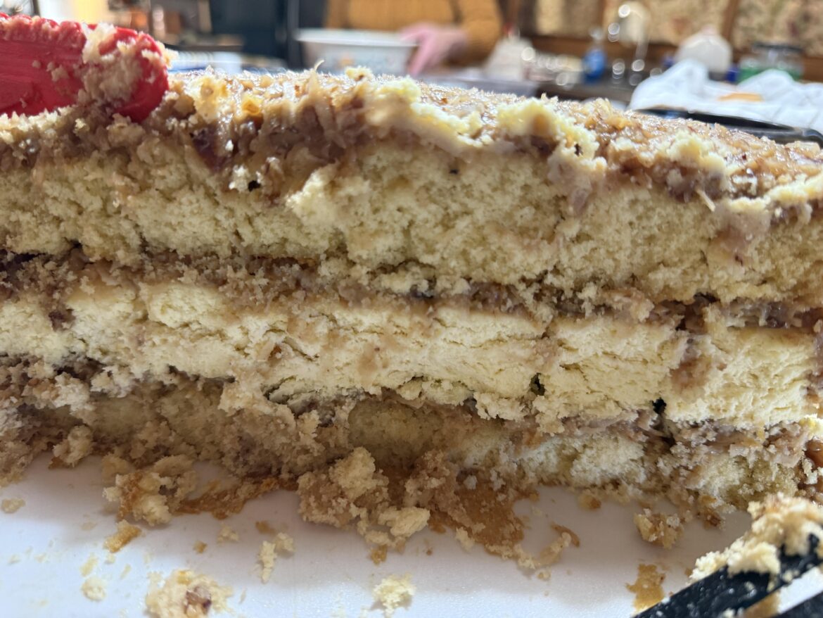 German White Chocolate Cheesecake