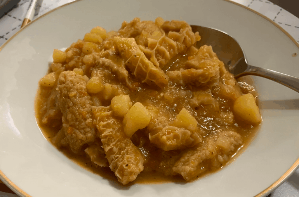 trippa con patate