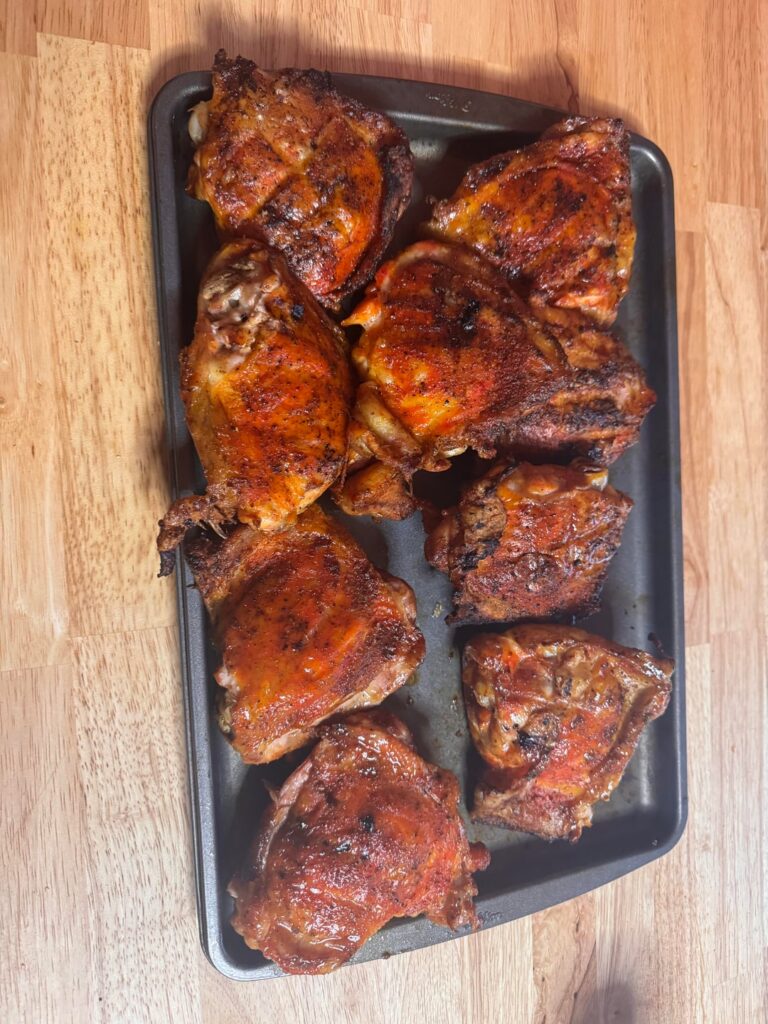 0-400 chicken thighs