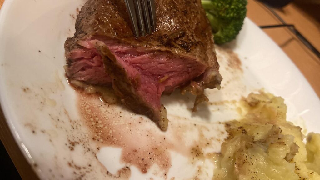 My first ever 32 day dry aged Sirloin.