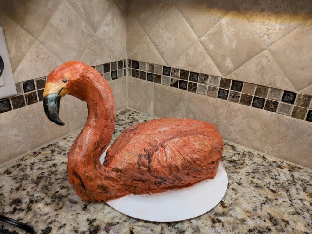 Flamingo Cake
