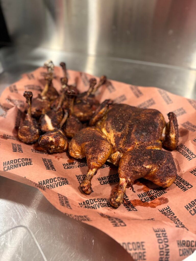 Spatchcock BBQ Chicken