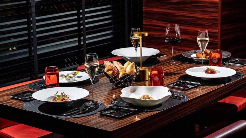 Spread at L'Atelier.