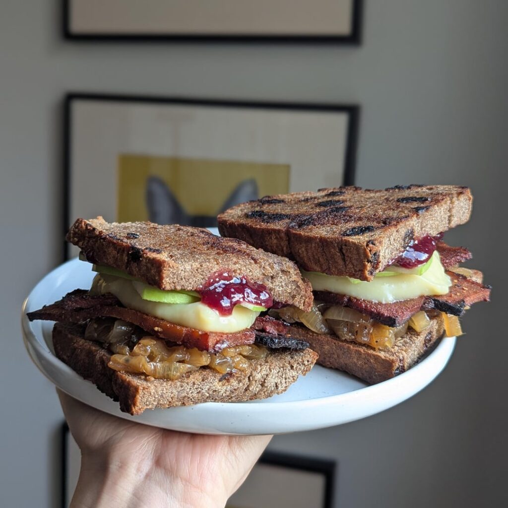 It took me way too long to appreciate the glory of a grilled cheese with apples on it.
