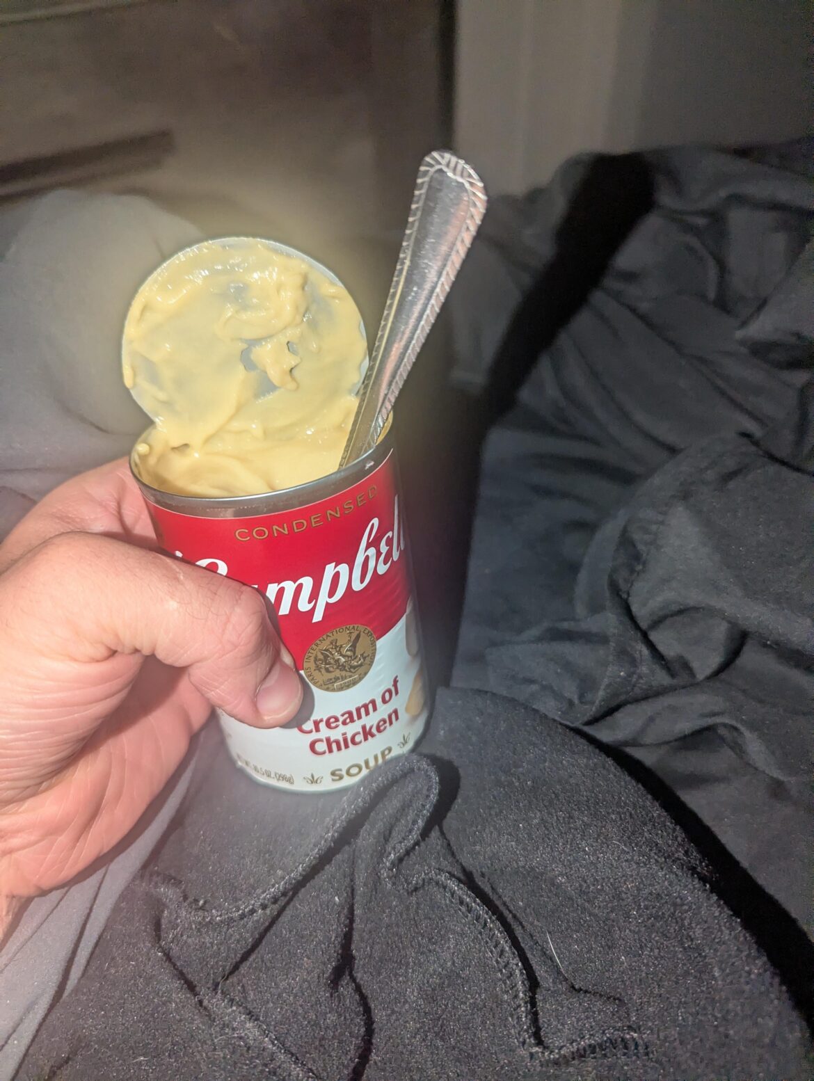 It's like chicken pudding