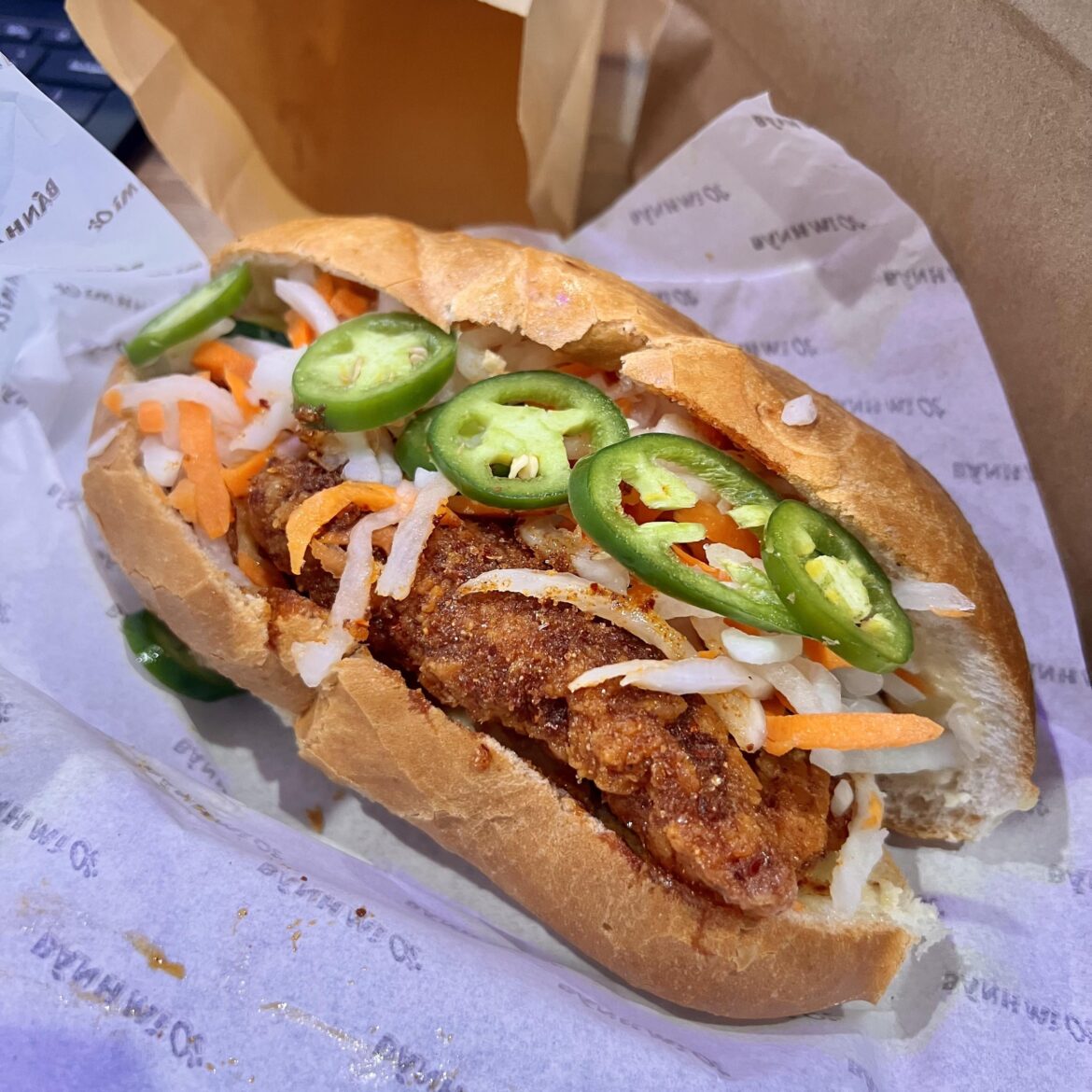 Nashville Hot Chicken Banh Mi