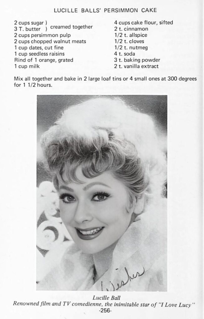 Lucy's Persimmon Cake