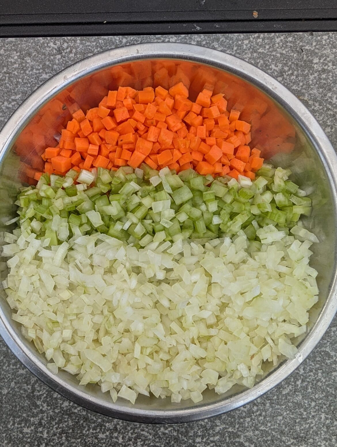 I take your chives and raise you a mirepoix