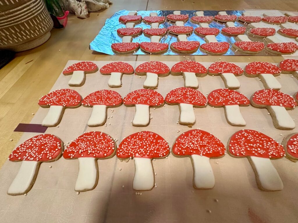 My first royal icing cookies!