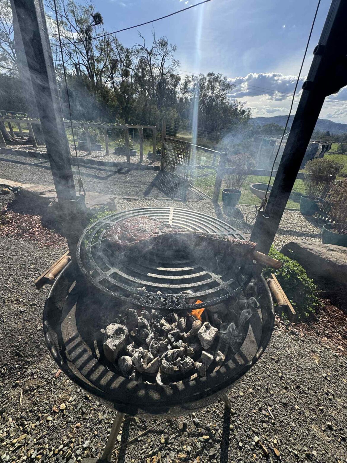 Steak on the Santa Maria!