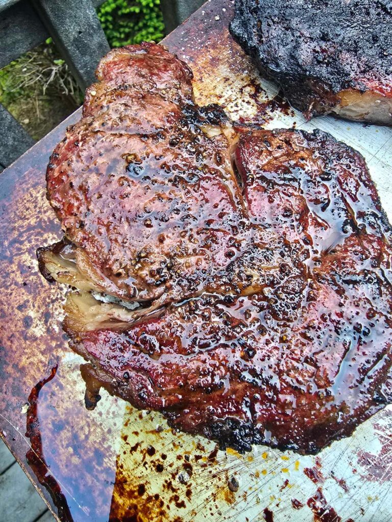 I used to roll my eyes when people would say "Steak sauce ruins steak"... then actually learned how to grill a good steak and I finally understood. Now I refuse steak sauce.