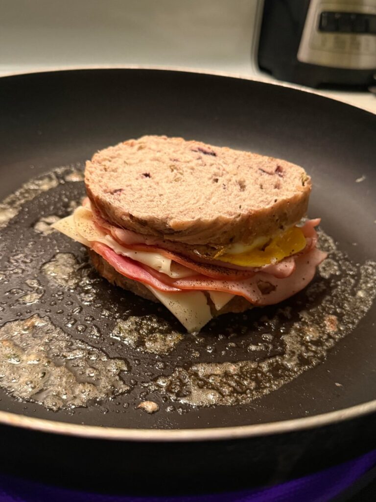 Woke up in Kauai and made a ham egg n cheese