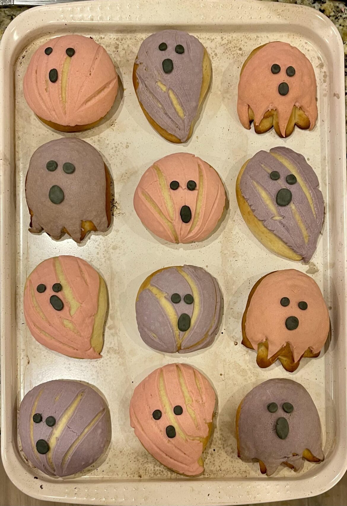 My Halloween Conchas!