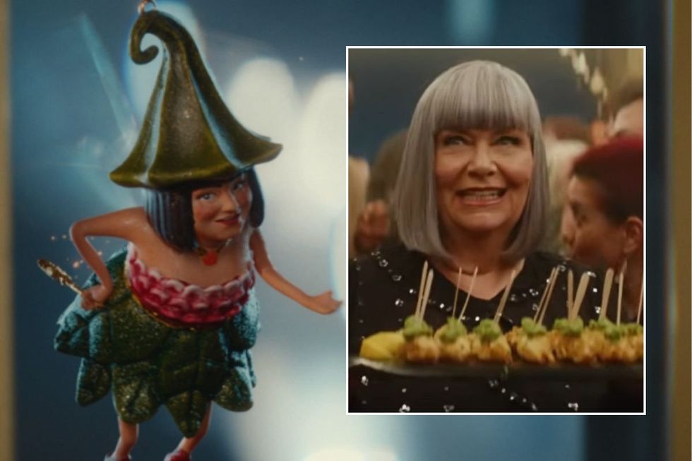 M&S Christmas advert: Fairy and Dawn French