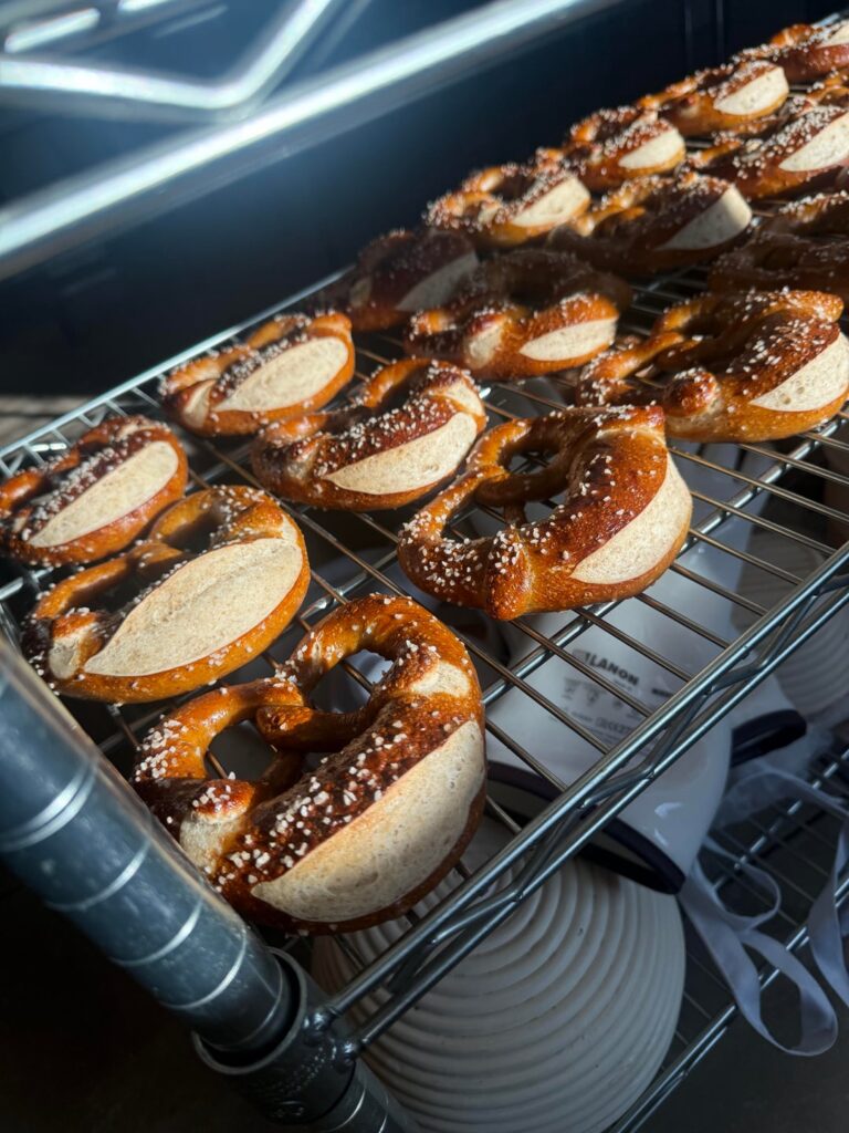 More Sourdough Pretzels