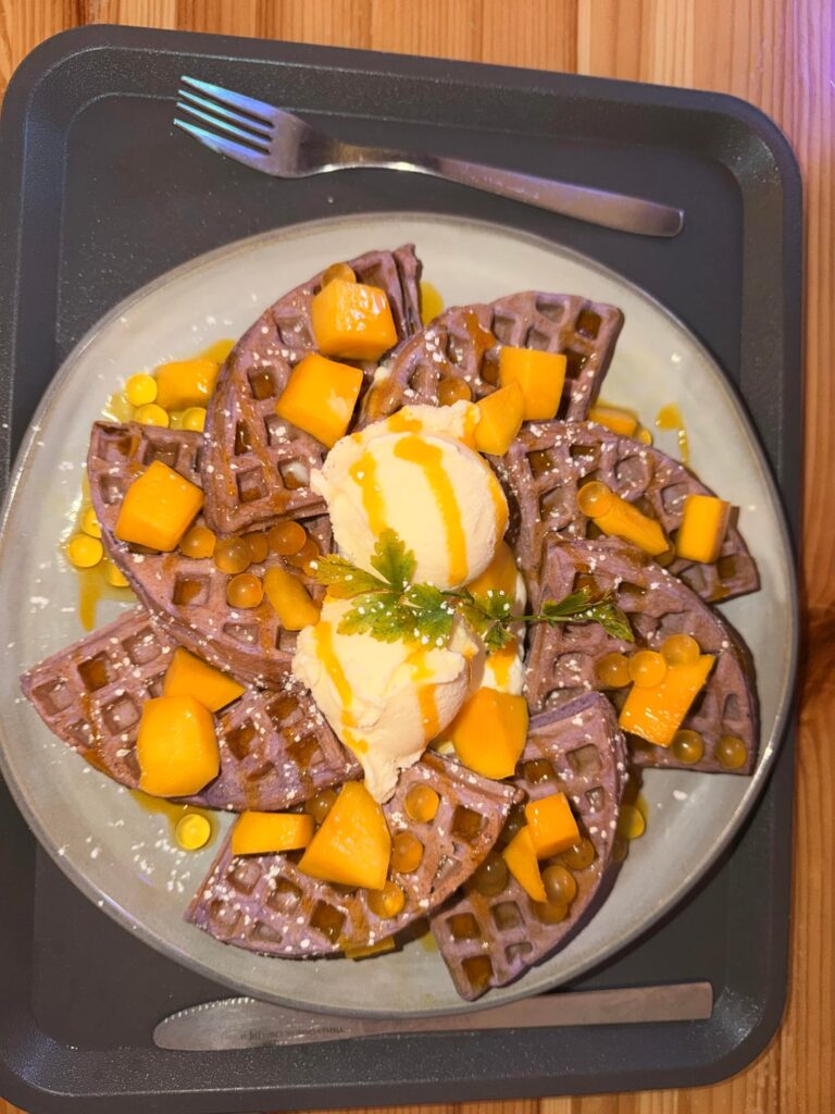 Asian inspired waffles!