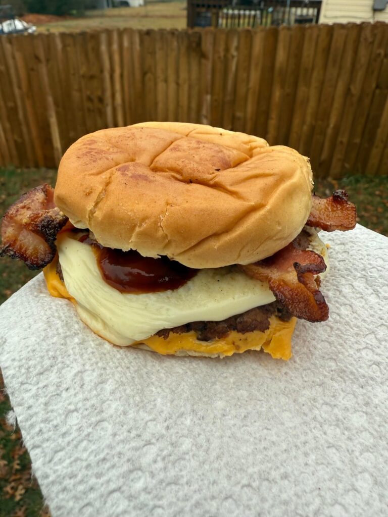 Double Bacon Smashburger