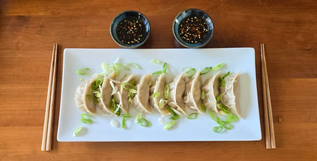 Made dumplings for the first time this weekend!