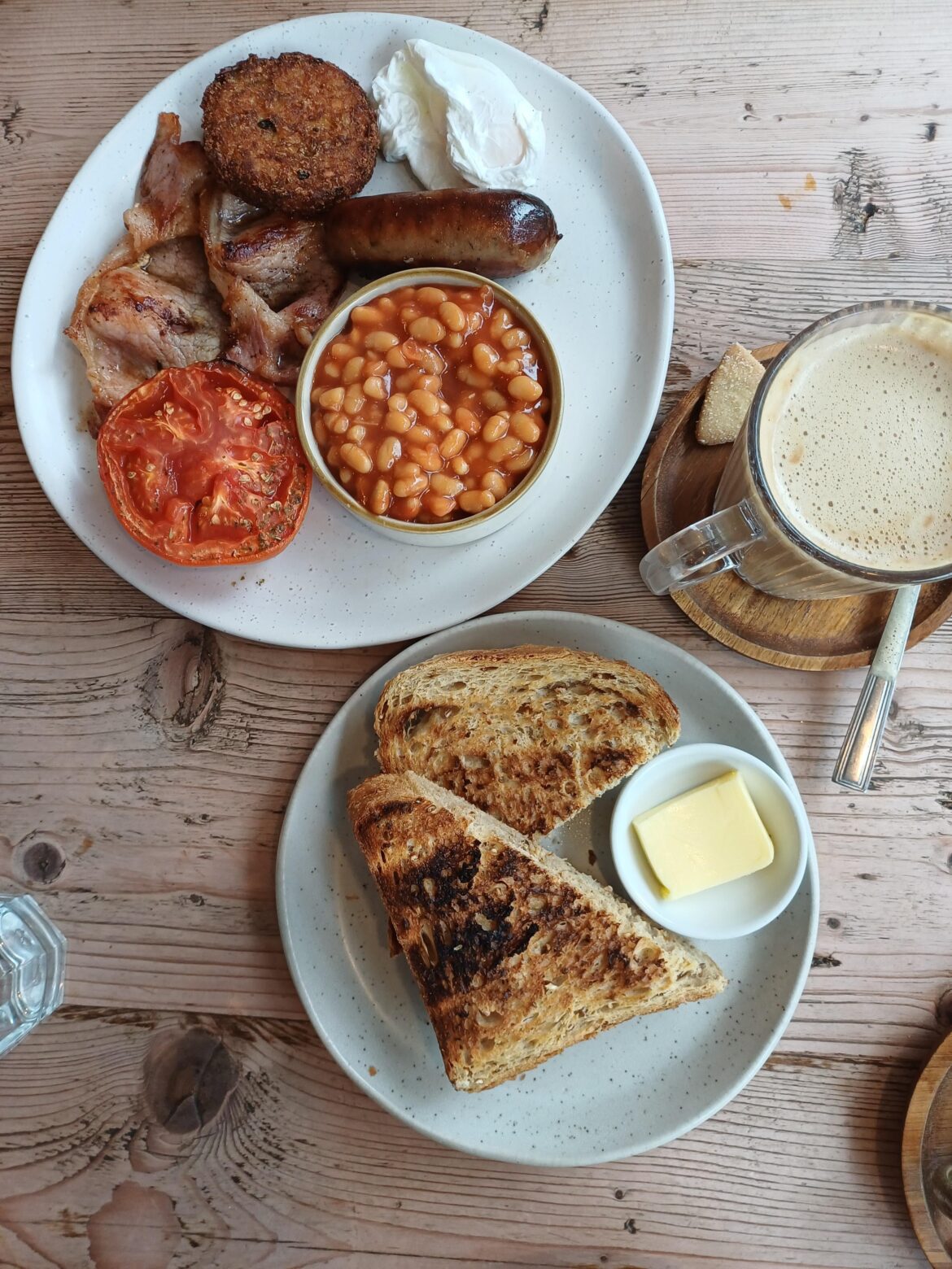 Hyde Cafe, Eastbourne £13 plus coffee.