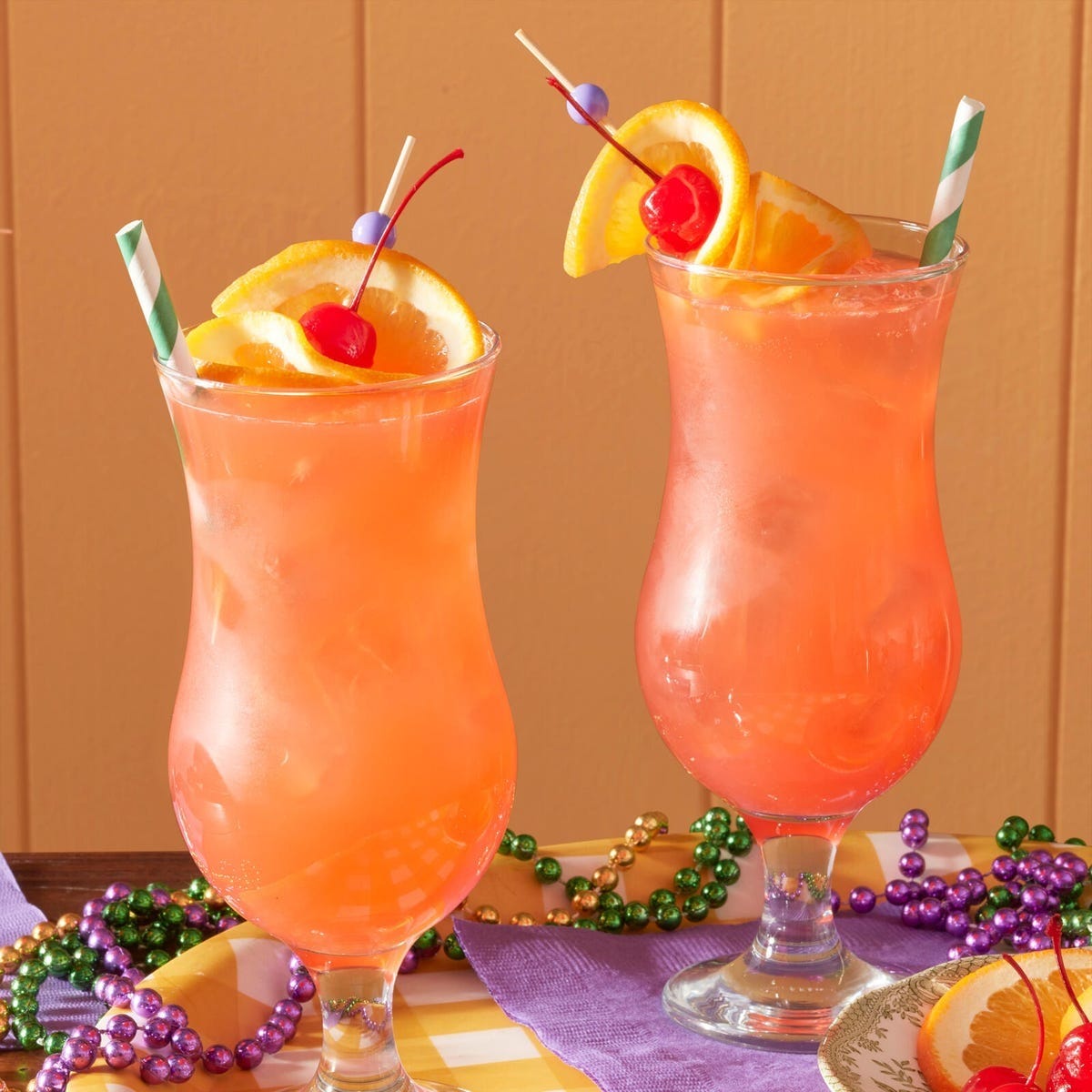 hurricane mardi gras drinks