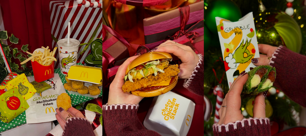 McDonald's Christmas Menu