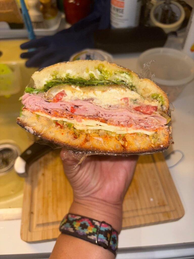 The perfect sandwich for an autumn hike The perfect sandwich for an autumn hike