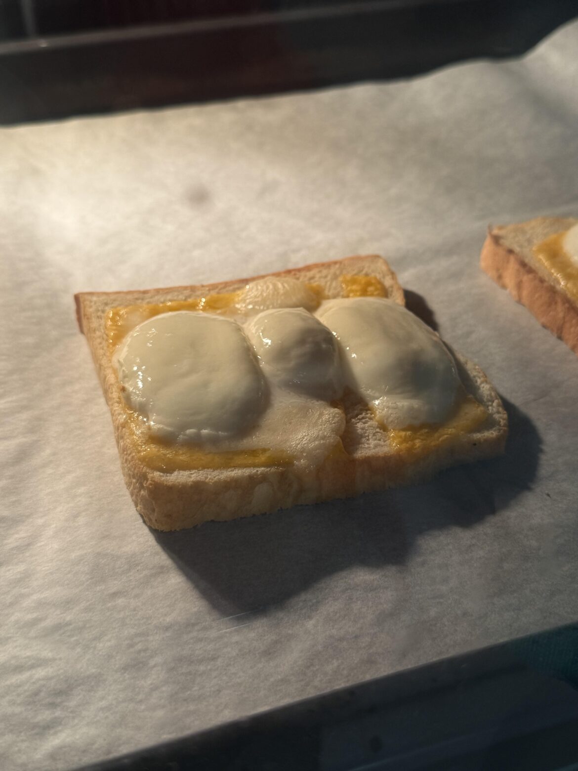 3 cheese grilled cheese