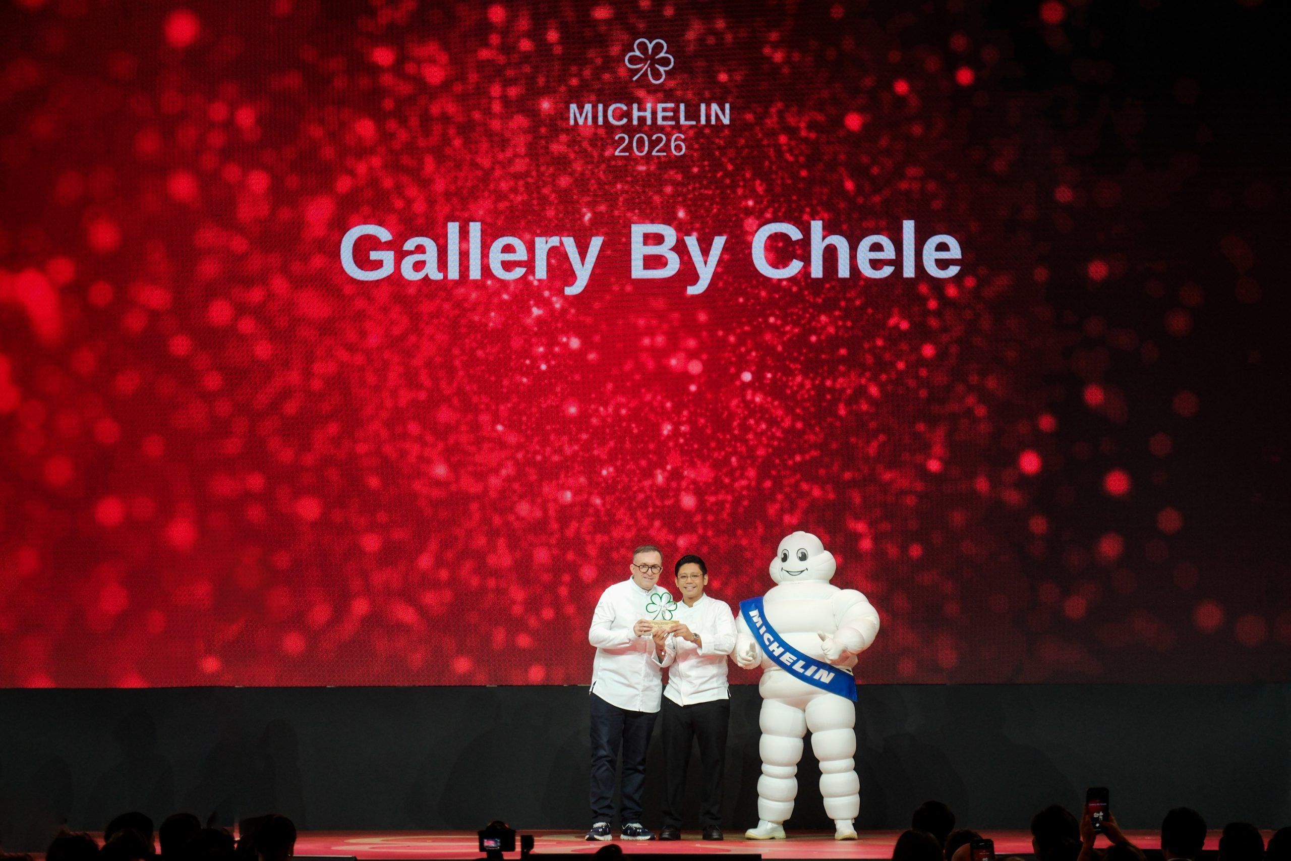 Chele took was awarded a Michelin Green Star and one Michelin Star