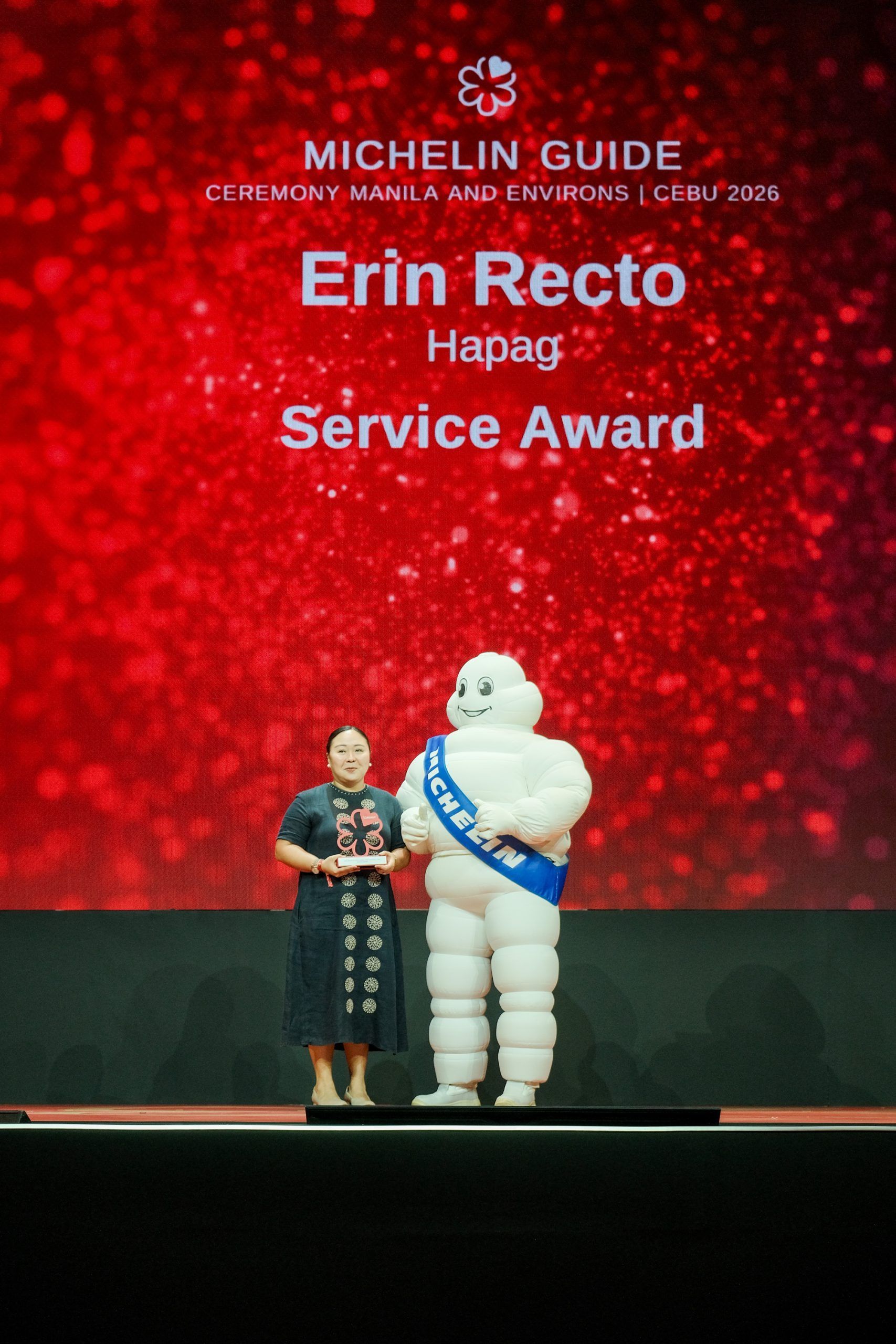 Service Award winner, Hapag