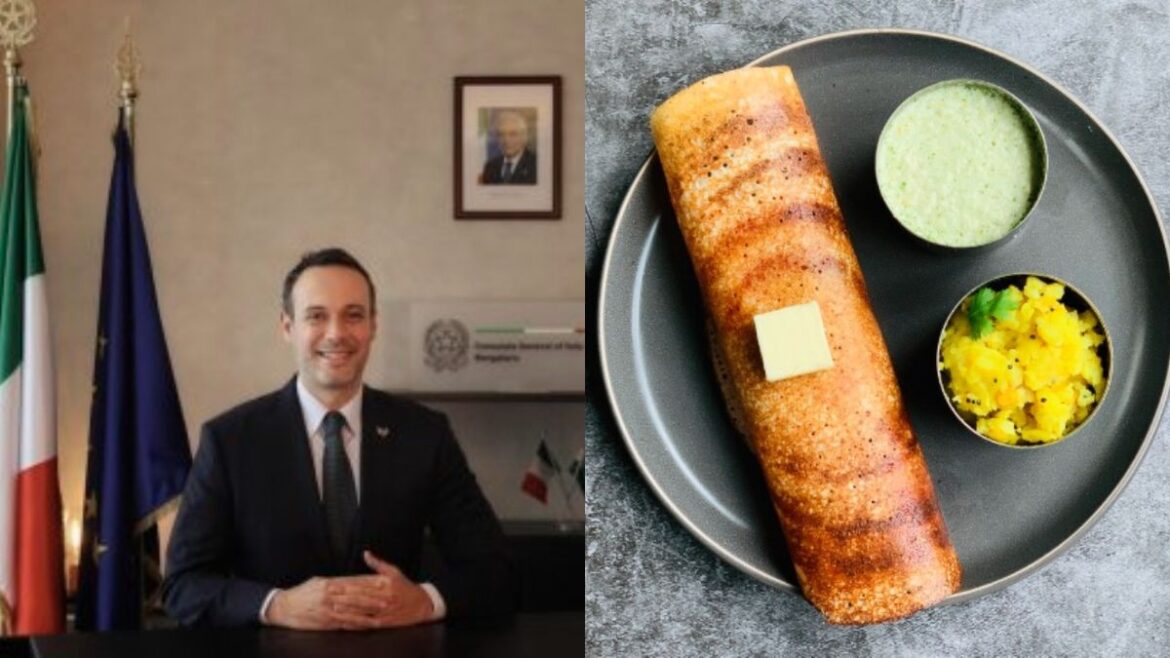 Italian Consul General embraces Bengaluru’s masala dose