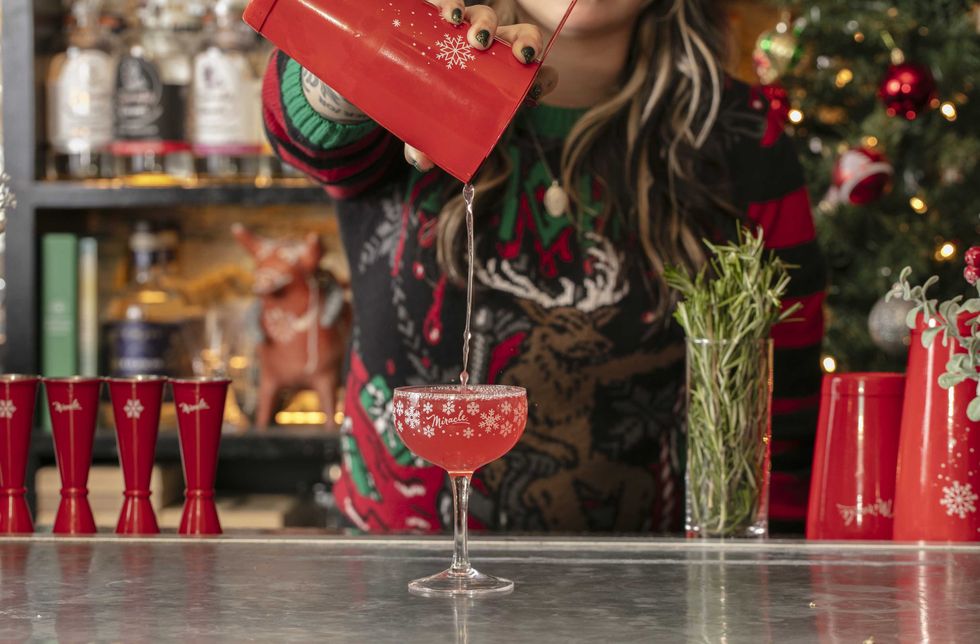 Miracle holiday pop-up bar