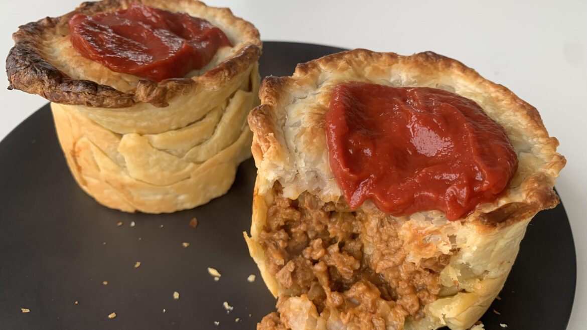 Vegan Aussie Meat Pie | High Protein Meat Free