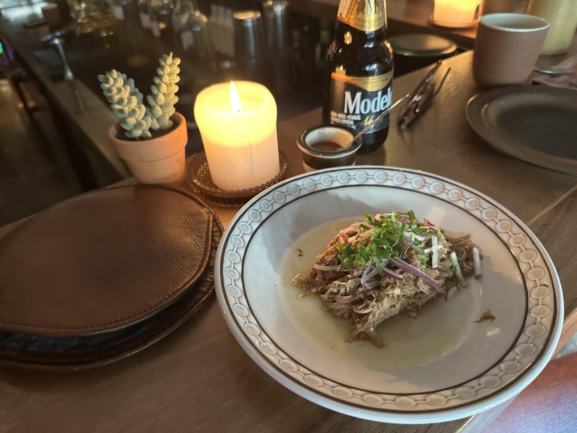 Duck carnitas at ‘Masa’ in Rotterdam (the netherlands)