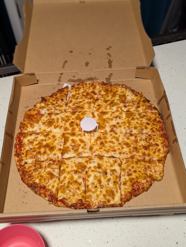 Birthday pizza is the best kind of pizza