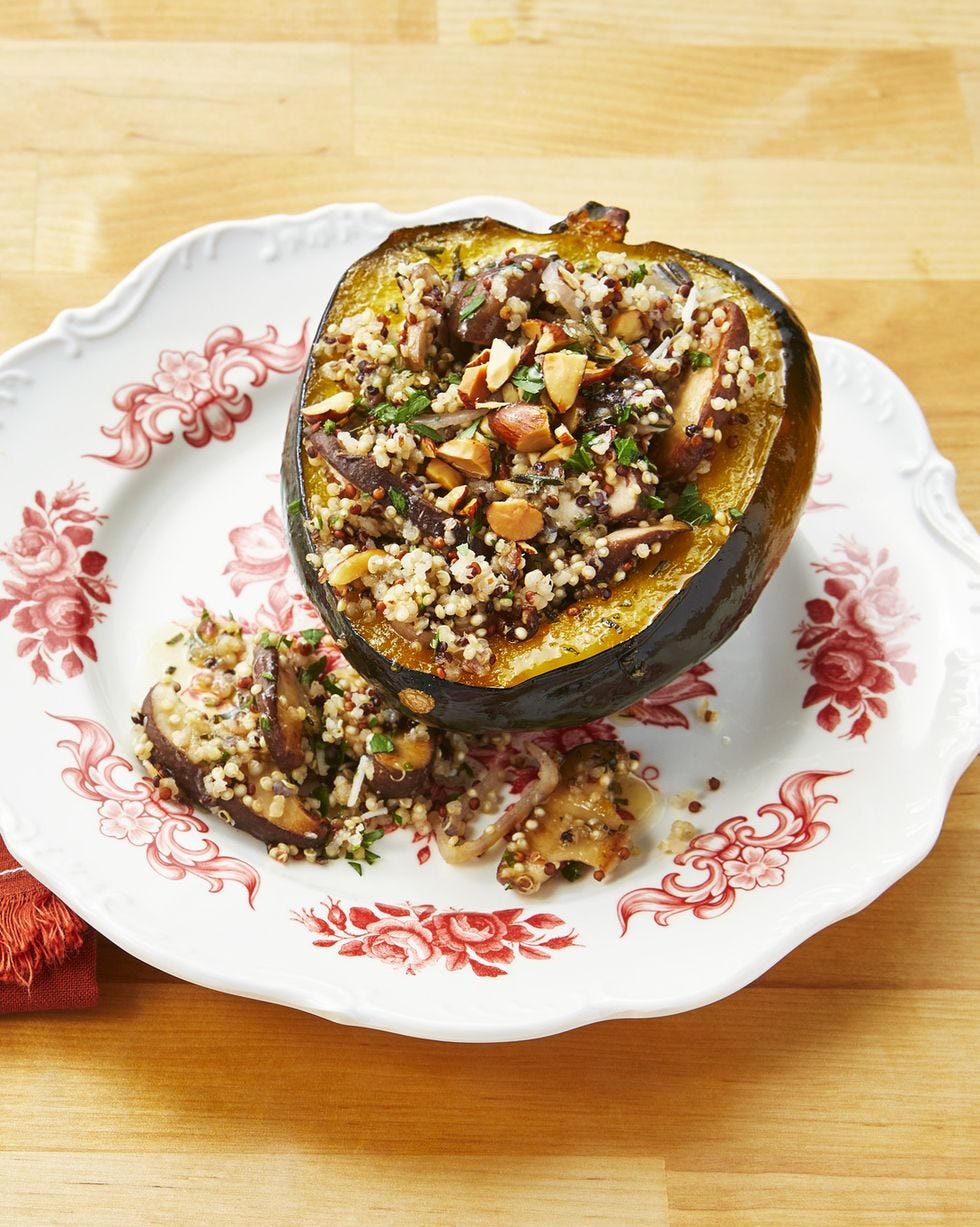 acorn squash mushroom recipes