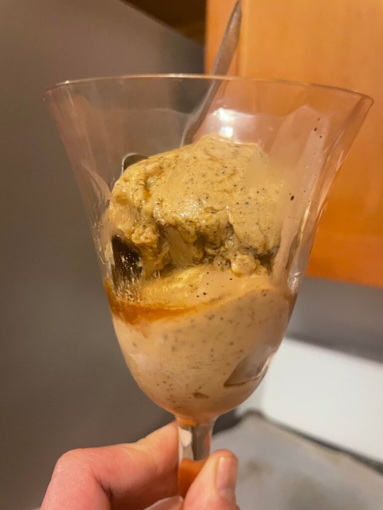 Finally made fernet ice cream!!!!