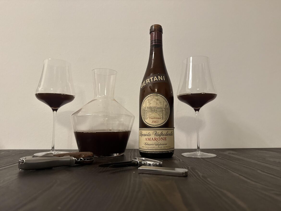 1963 Bertani Amarone