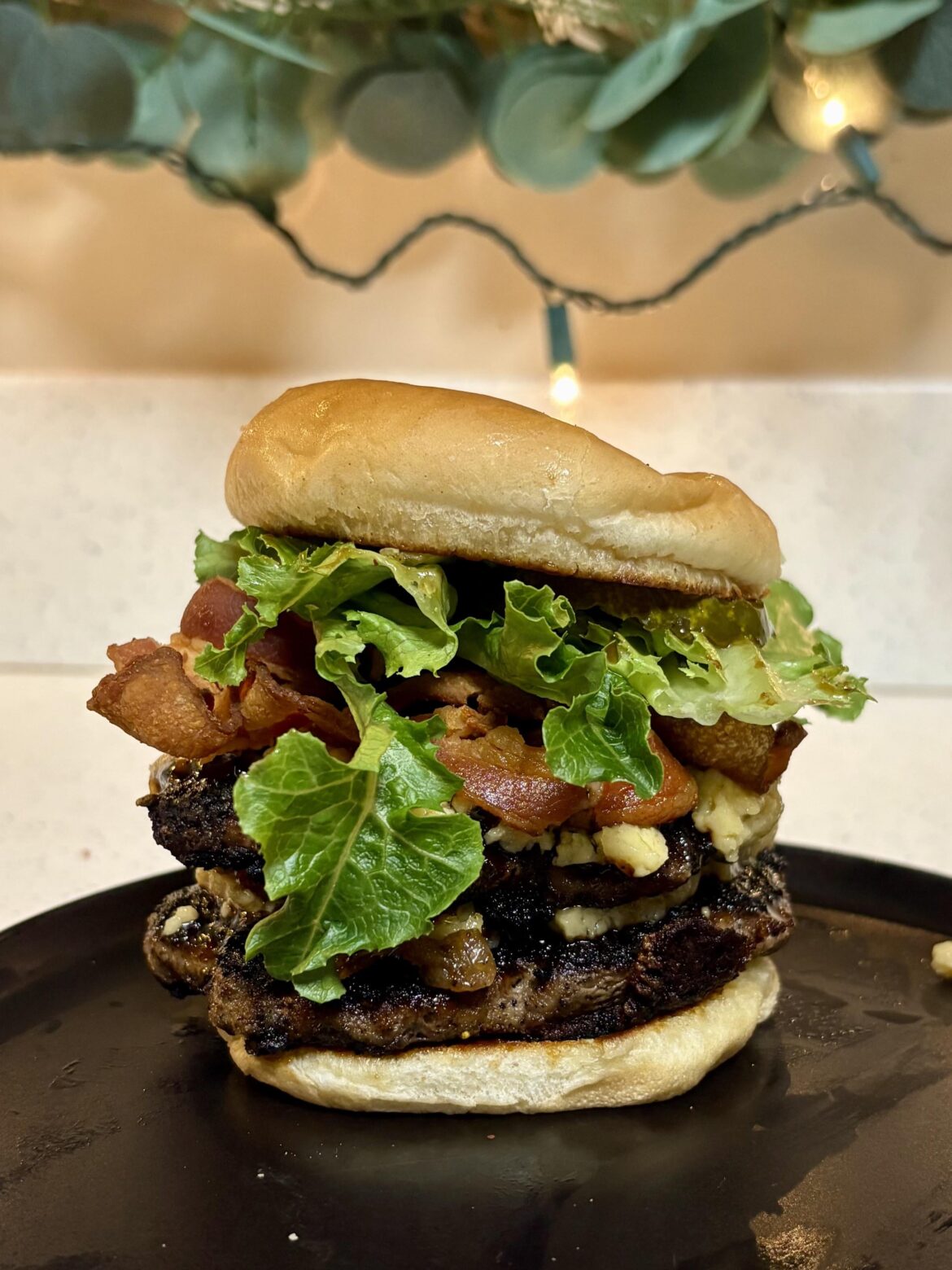 Homemade Bacon Burger