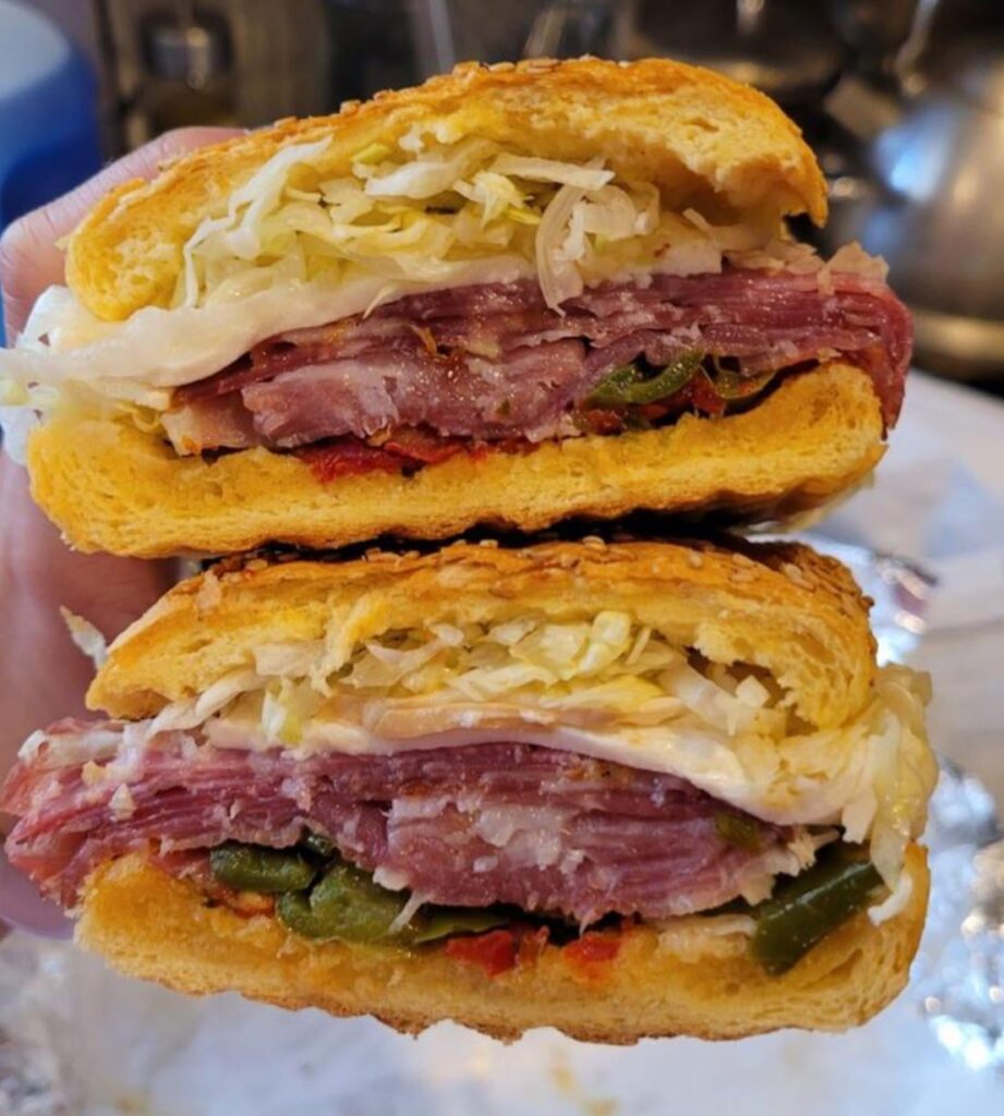 Today’s lunch sandwich