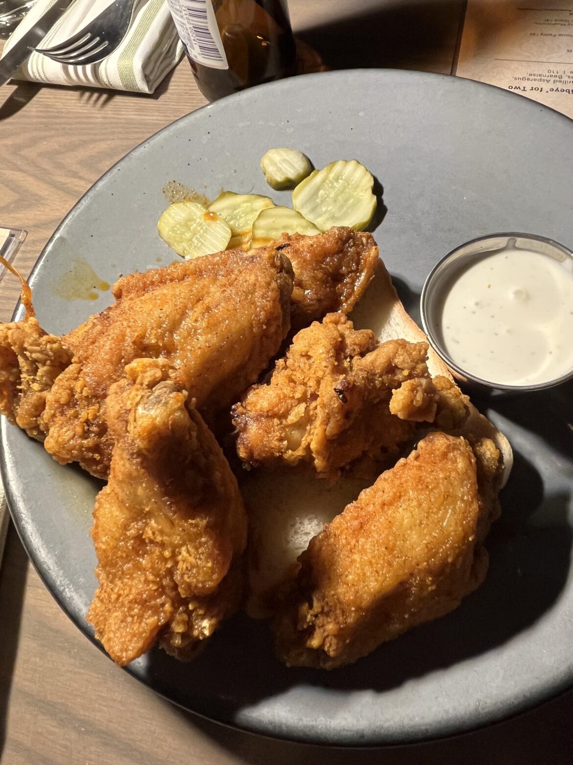 These Nashville Hot wings are so spicy, so crispy, so delicious.