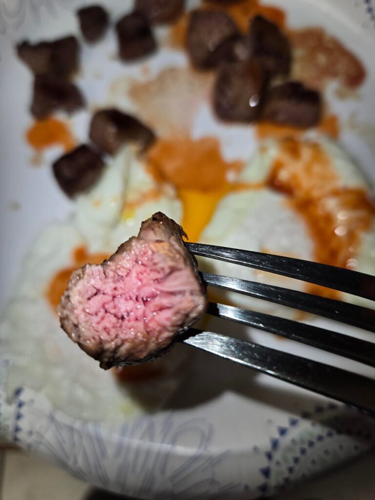 Steak bites... is itblasphemy?