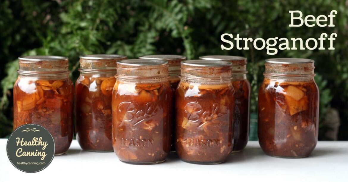 Beef Stroganoff: To Brown or Not to Brown Before Pressure Canning? Beef Stroganoff: To Brown or Not to Brown Before Pressure Canning?