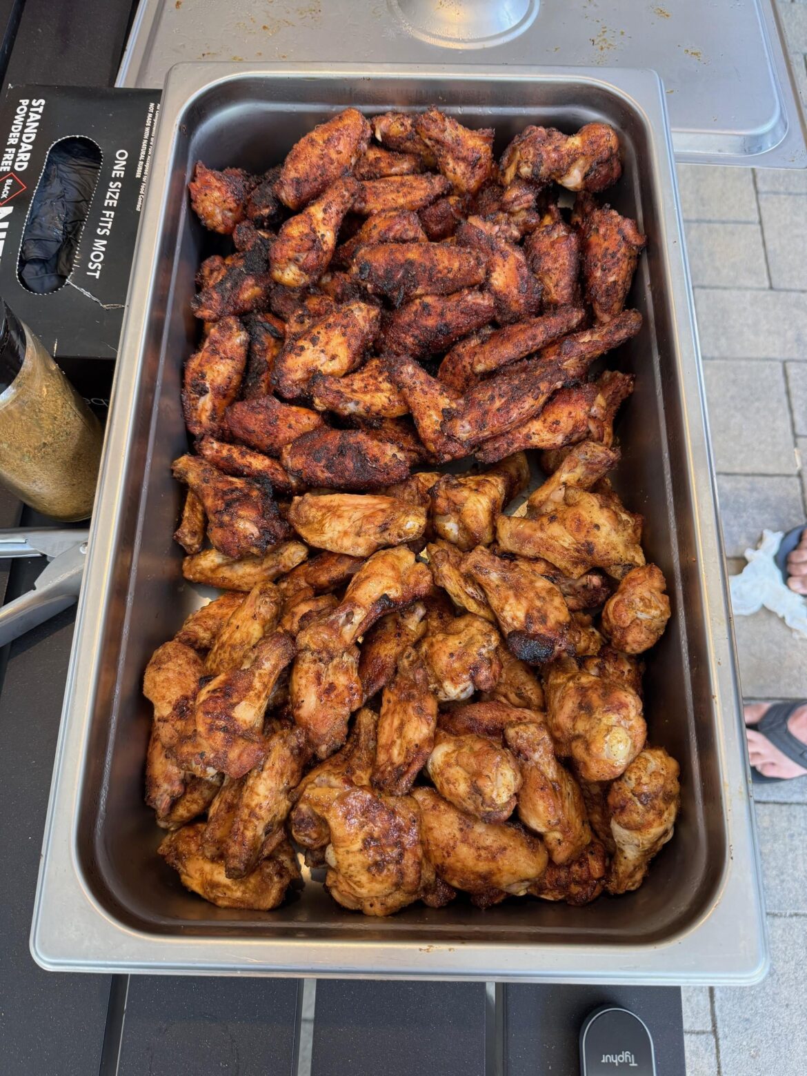 The wings that convinced me to buy a smoker. The wings that convinced me to buy a smoker.