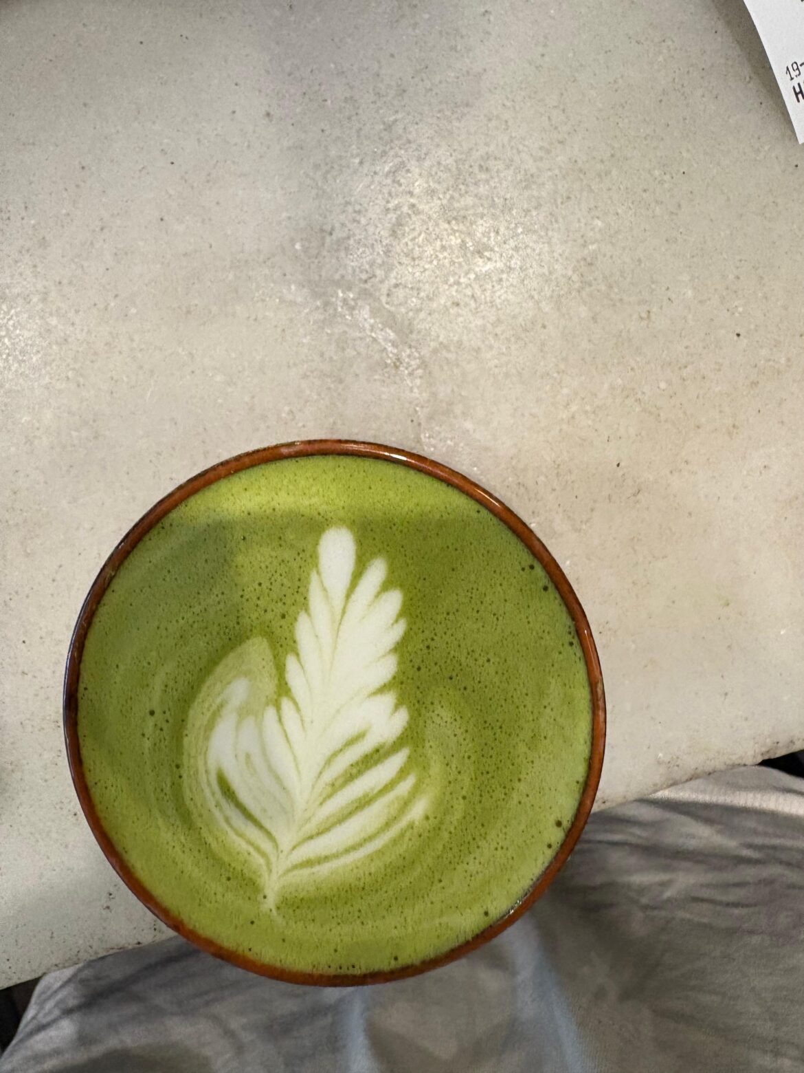 I started working at a new coffee shop today!