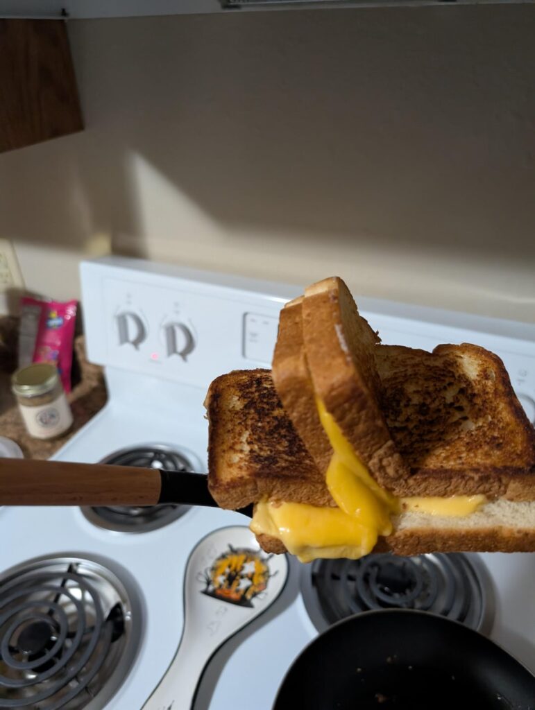 I made Grilled Threese