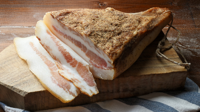 Guanciale Used in Carbonara