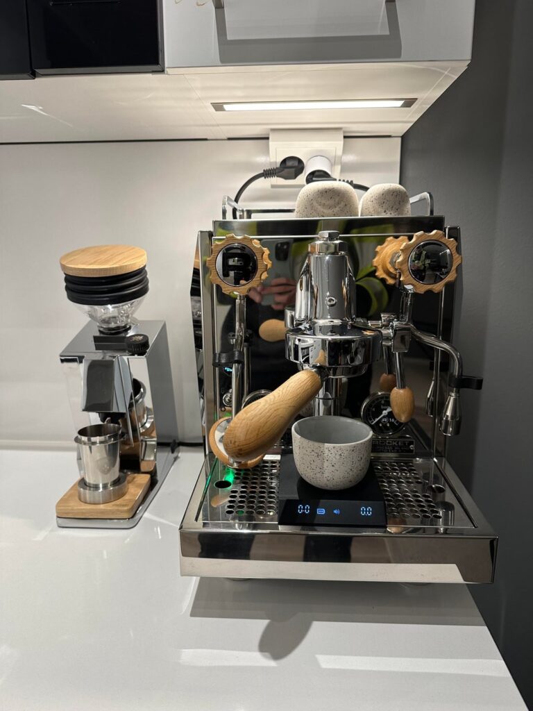 My first espresso setup + flat white My first espresso setup + flat white